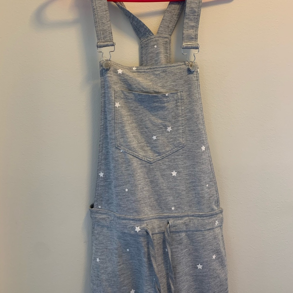 Sweat pants overalls